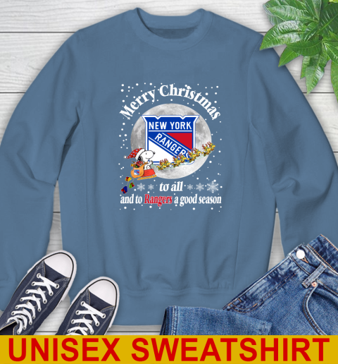 New York Rangers Merry Christmas To All And To Rangers A Good Season NHL Hockey Sports Sweatshirt 10