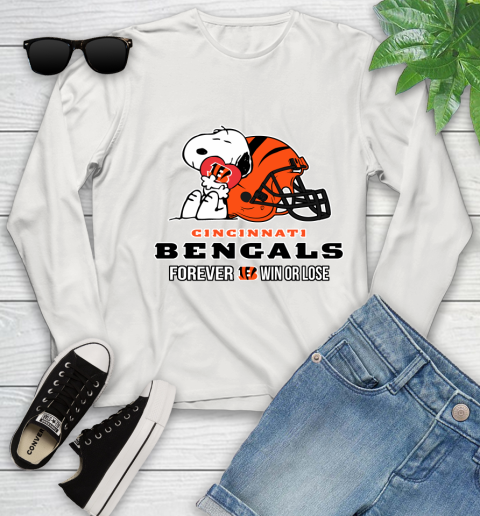 NFL The Peanuts Movie Snoopy Forever Win Or Lose Football Cincinnati Bengals 136