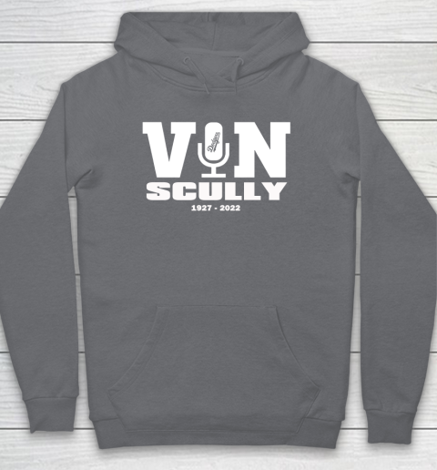 Vin Scully Microphone 1927 2022 Hoodie 3