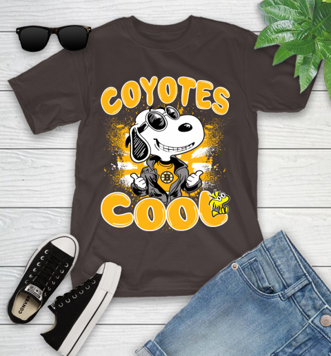 NHL Hockey Boston Bruins Cool Snoopy Shirt Youth T-Shirt 6