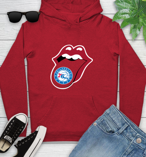 Philadelphia 76ers NBA Basketball Lips I Root For My Team Adoring Fan 147