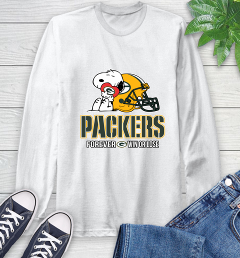 NFL The Peanuts Movie Snoopy Forever Win Or Lose Football Green Bay Packers 58