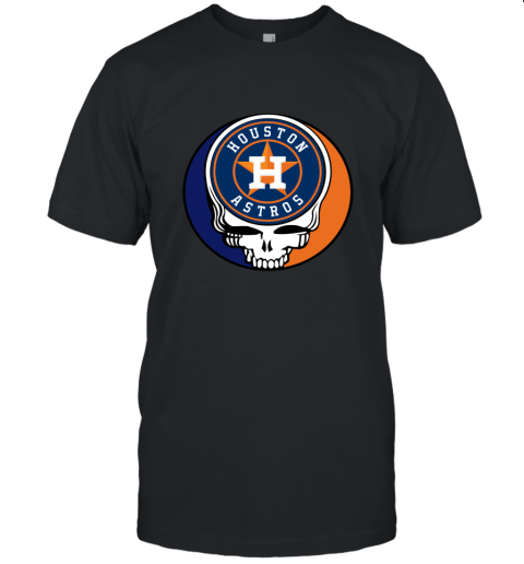 Houston Astros The Grateful Dead Baseball MLB Mashup Unisex Jersey Tee