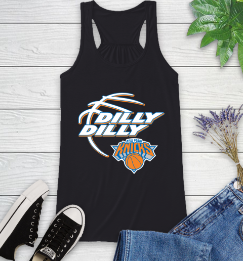 NBA New York Knicks Dilly Dilly Basketball Sports Racerback Tank 2