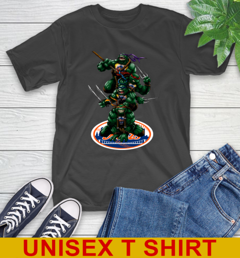 MLB Baseball New York Mets Teenage Mutant Ninja Turtles Shirt T-Shirt 2