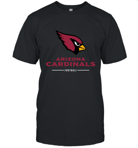 Arizona Cardinals NFL Pro Line Black Team Lockup Unisex Jersey Tee
