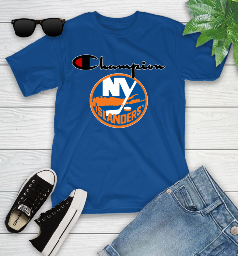 NHL Hockey New York Islanders Champion Shirt Youth T-Shirt 6