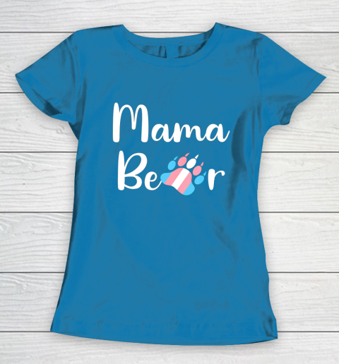 Mama Bear Transgender Mom T Shirt Trans Pride Gift Women's T-Shirt 6