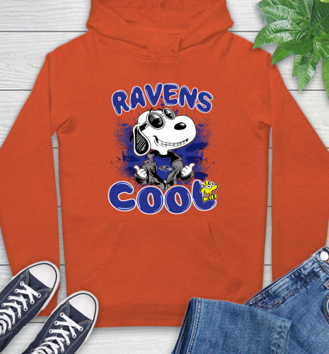 NFL Football Baltimore Ravens Cool Snoopy Shirt Hoodie 4