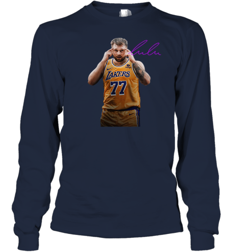 Luka Doncic 77 Los Angeles Lakers name full T-shirts