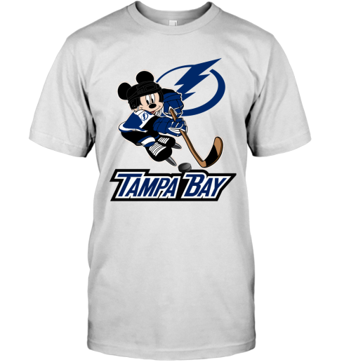 NHL Tampa Bay Lightning Mickey Mouse Disney Hockey T Shirt - Rookbrand