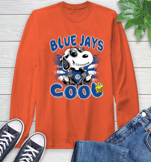 MLB Baseball Toronto Blue Jays Cool Snoopy Shirt Long Sleeve T-Shirt 4