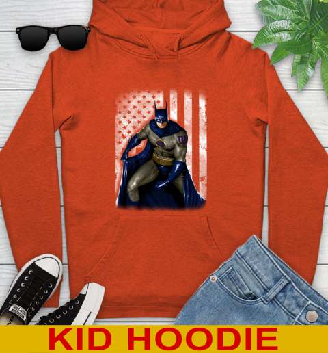 New York Giants NFL Football Batman DC American Flag Shirt Youth Hoodie 4