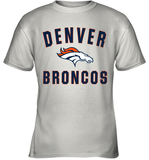 Denver Broncos NFL Line Gray Victory Youth T-Shirt