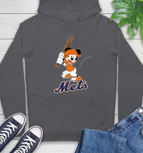 MLB Baseball New York Mets Cheerful Mickey Mouse Shirt Hoodie 7