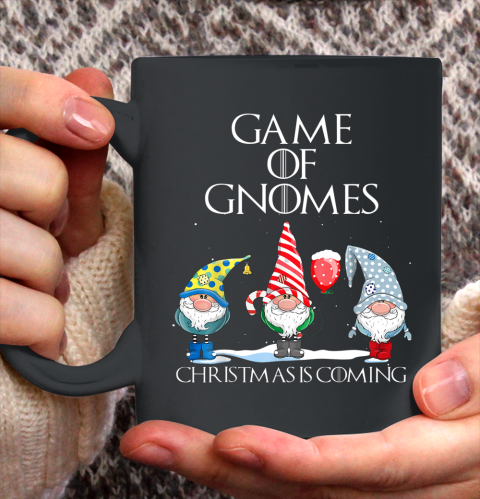 Funny Game Of Gnomes Christmas Is Coming Elf Ceramic Mug 11oz