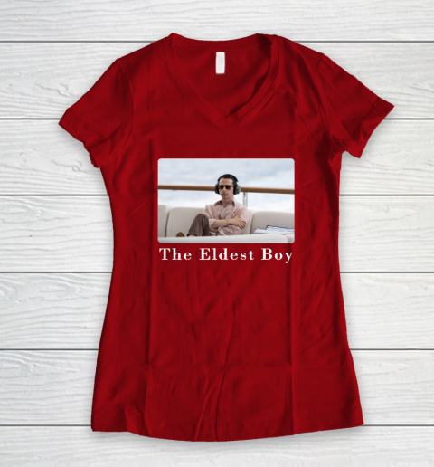 Kendall Roy The Eldest Boy Women's V-Neck T-Shirt - Image 7