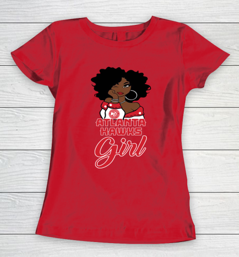Atlanta Hawkss Girl NBA Women's T-Shirt 10