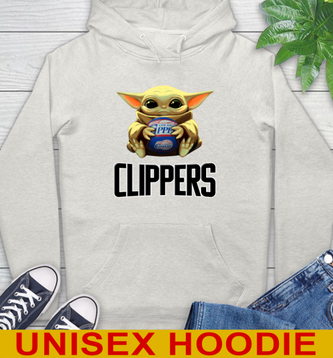 NBA Basketball LA Clippers Star Wars Baby Yoda Shirt 24