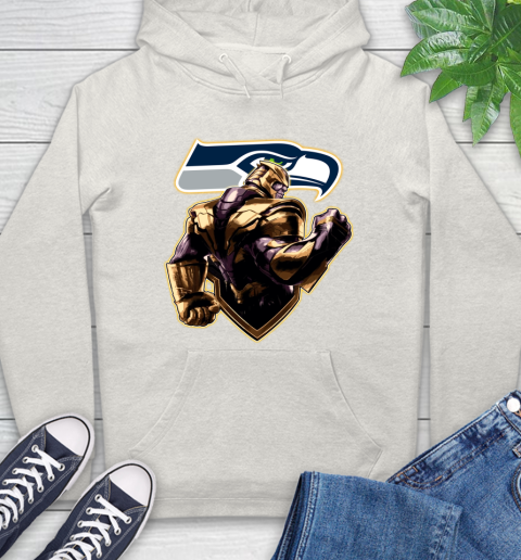 NFL Thanos Avengers Endgame Football Sports Seattle Seahawks Hoodie 12