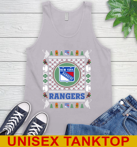 New York Rangers Merry Christmas NHL Hockey Loyal Fan Tank Top 3