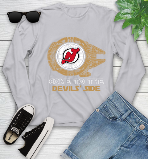 NHL Come To The New Jersey Devils Wars Hockey Sports Youth Long Sleeve 5