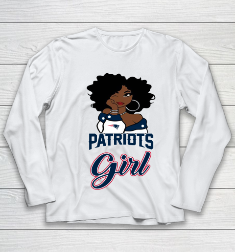 New England Patriots Girl NFL Youth Long Sleeve 2