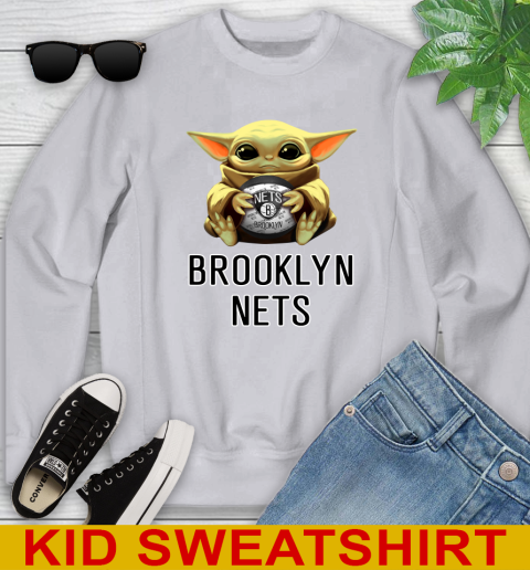 NBA Basketball Brooklyn Nets Star Wars Baby Yoda Shirt 116
