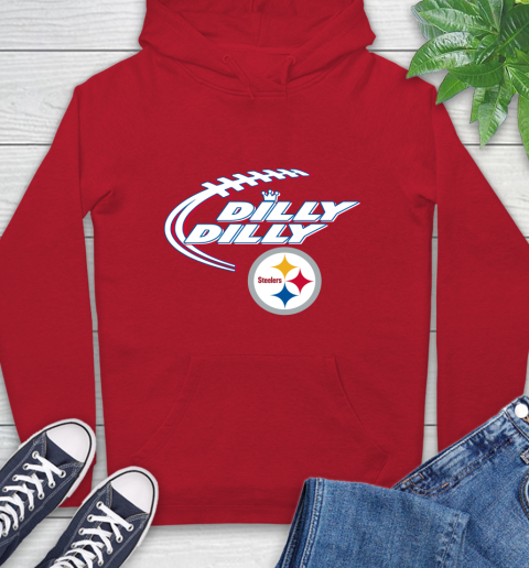 NFL Pittsburgh Steelers Dilly Dilly Football Sports Hoodie 10