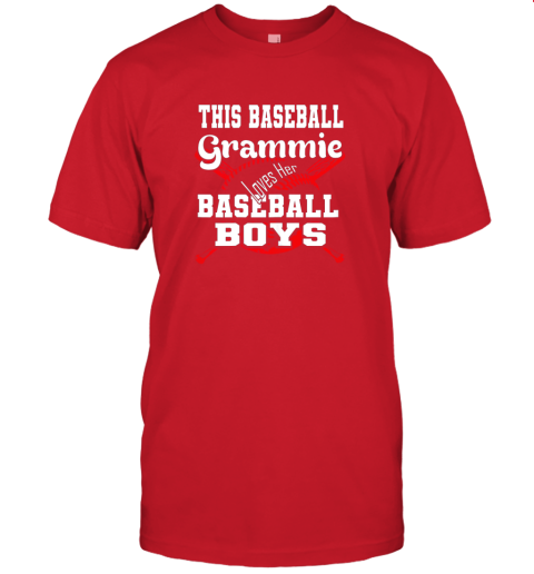 soul this baseball grammie loves her baseball boys jersey t shirt 60 front red