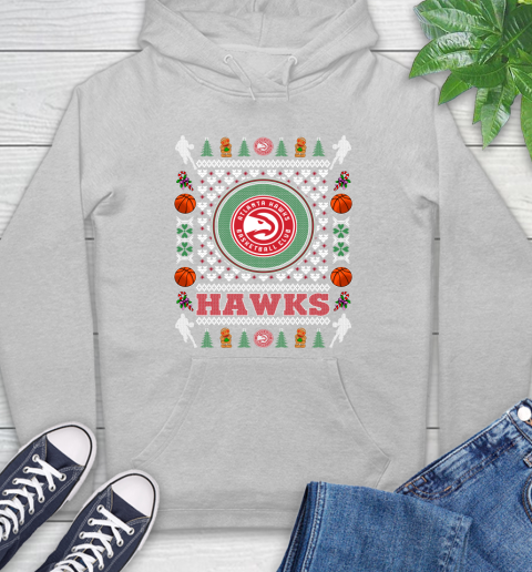 Atlanta Hawks Merry Christmas NBA Basketball Loyal Fan Ugly Shirt 18