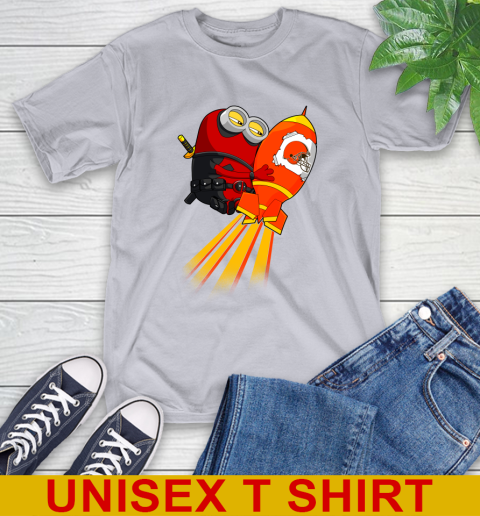 NFL Football Cleveland Browns Deadpool Minion Marvel Shirt T-Shirt 5