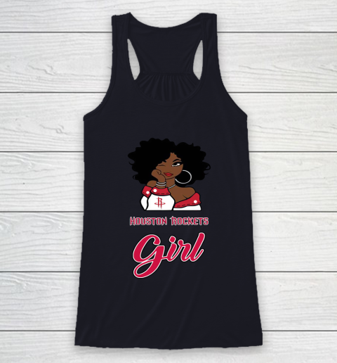 Houston Rockets Girl NBA Racerback Tank 8