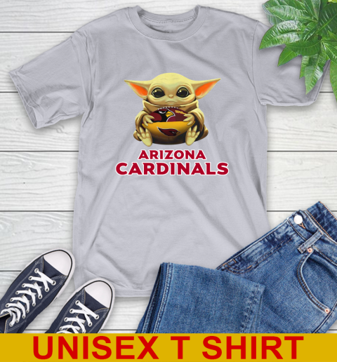 NFL Football Arizona Cardinals Baby Yoda Star Wars Shirt T-Shirt 6