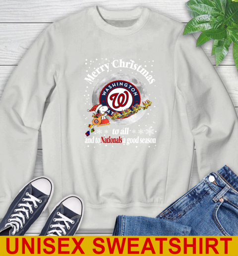 Washington Nationals Merry Christmas To All And To Nationals A Good Season MLB Baseball Sports Sweatshirt 5