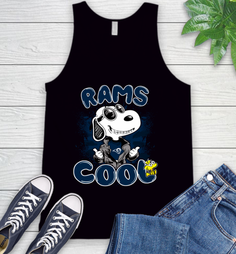 NFL Football Los Angeles Rams Cool Snoopy Shirt Tank Top