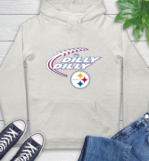 NFL Pittsburgh Steelers Dilly Dilly Football Sports Hoodie 12