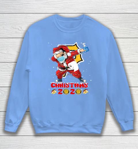 Pittsburgh Pirates Funny Santa Claus Dabbing Christmas 2020 MLB Sweatshirt 8