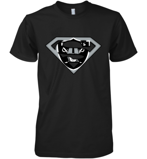 We Are Undefeatable The Oakland Raiders x Superman NFL Premium Men's T-Shirt