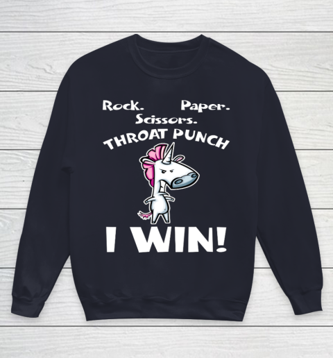 Rock paper scissors throat shop punch hoodie