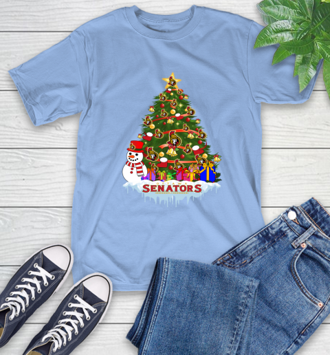 Ottawa Senators Merry Christmas NHL Hockey Sports T-Shirt 11