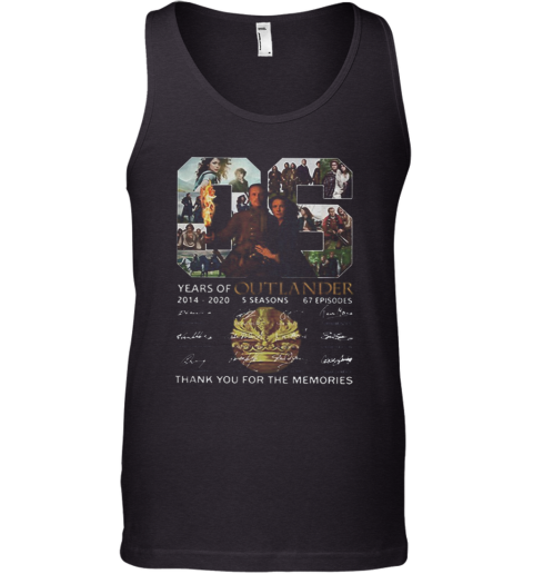 06 Years Of Outlander 2014 2020 Signatures Tank Top