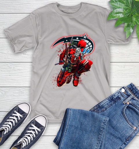 NBA Deadpool Marvel Comics Sports Basketball Orlando Magic T-Shirt 12