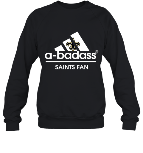 A Badass New Orleans Saints Mashup Adidas NFL Sweatshirt