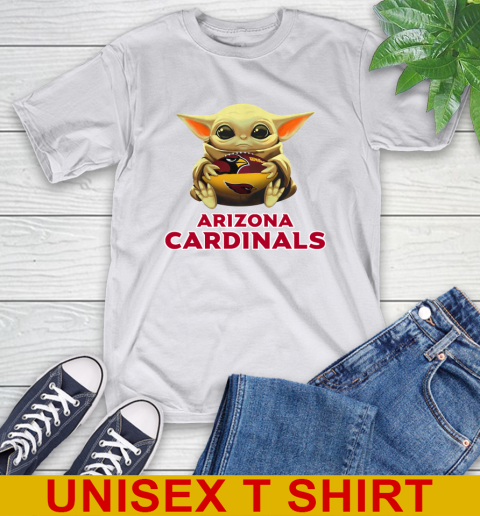 NFL Football Arizona Cardinals Baby Yoda Star Wars Shirt T-Shirt 12