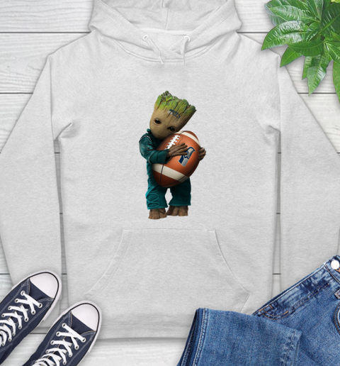 NFL Groot Guardians Of The Galaxy Football Sports Seattle Seahawks Hoodie
