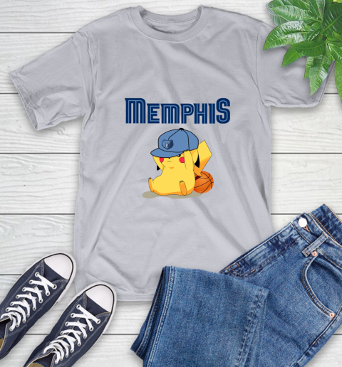 NBA Pikachu Basketball Sports Memphis Grizzlies T-Shirt 6