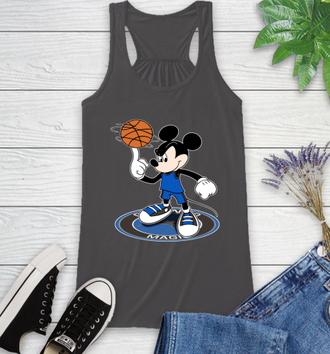 NBA Basketball Orlando Magic Cheerful Mickey Disney Shirt Racerback Tank 12
