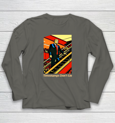Rattle Trap 1776 Knew Before You Escalator Truth Long Sleeve T-Shirt 4