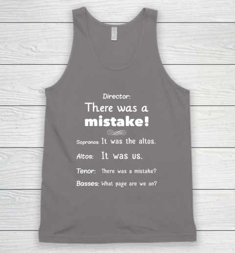 Funny Choir Director Soprano Alto Tenor Bass Tank Top 5